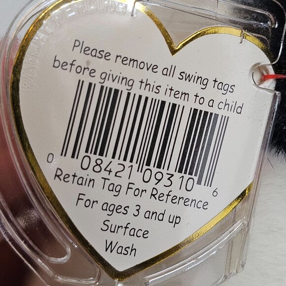 Ty Beanie Buddies Peking Panda Plush Toy 1998 Retired Beanie Baby Tylon - Picture 4 of 11